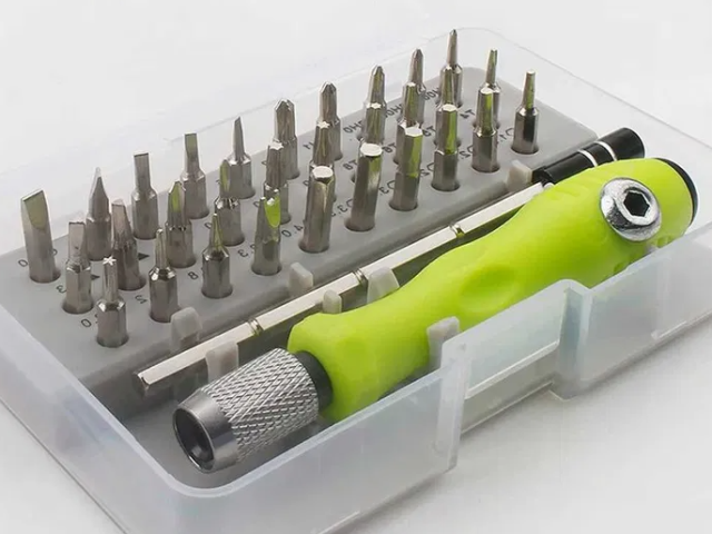 Набор универсальных мини отверток для ремонта 32 в 1 - 1/3