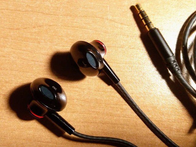 Наушники 3.5мм, гарнитура с микрофоном JZGSHARK в футляре - 2/3