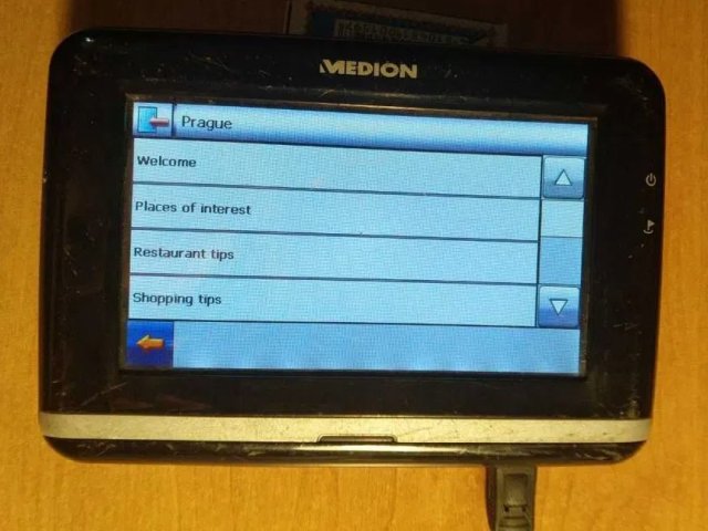 Навигатор Medion MDPNA 465T с сенсорным экраном - 2/3