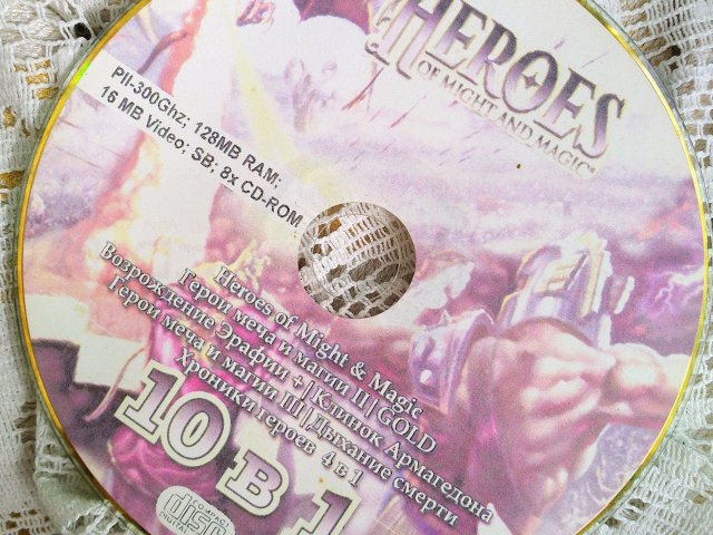 Heroes of Might and Magic 10 в 1 - игровой диск для ПК - 1/2