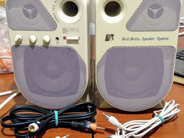 Аудиоколонки, акустическая система BW-180H. Винтаж 90е! - 1/3