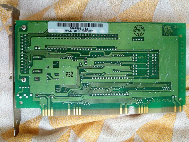 Контроллер дисков ISA-Bus Multi I/O SCSI-Controller AIC-6360Q - 2/3