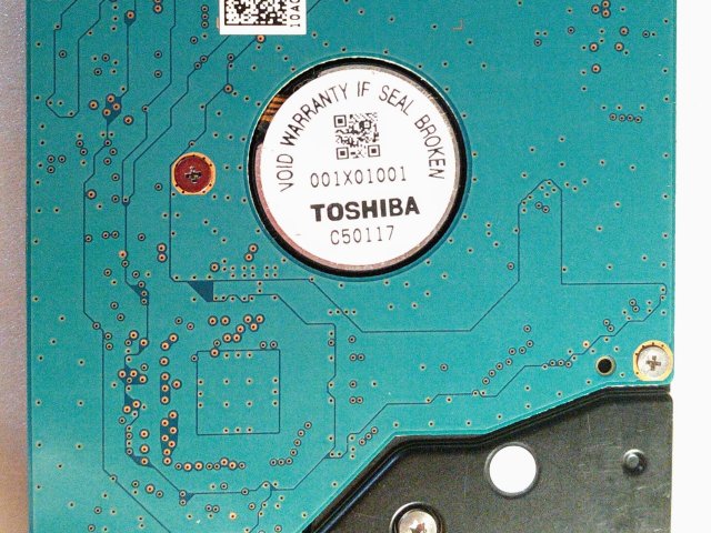 Toshiba 500GB 2.5" 8MB 5400rpm 3Gb/s MK5065GSX SATAII (нерабочий) - 2/3