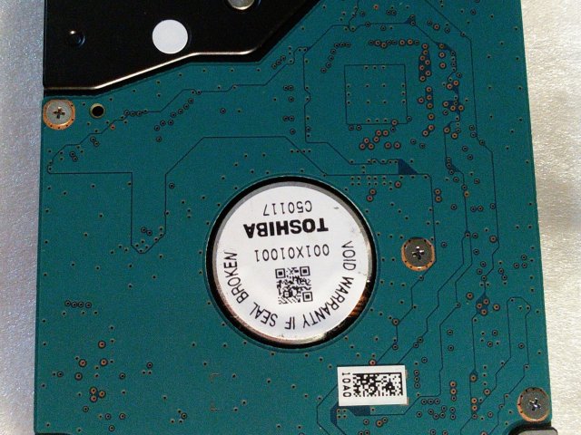 Toshiba 500GB 2.5" 8MB 5400rpm 3Gb/s MK5065GSX SATAII (нерабочий) - 3/3