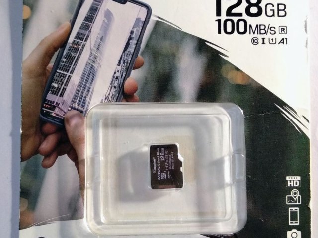 Kingston microSDXC 128GB Canvas Select Plus Class 10 - 1/1