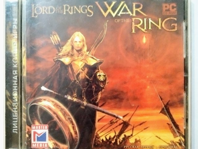 Диск The Lord of the Rings War of the Ring (PC) - 1/3