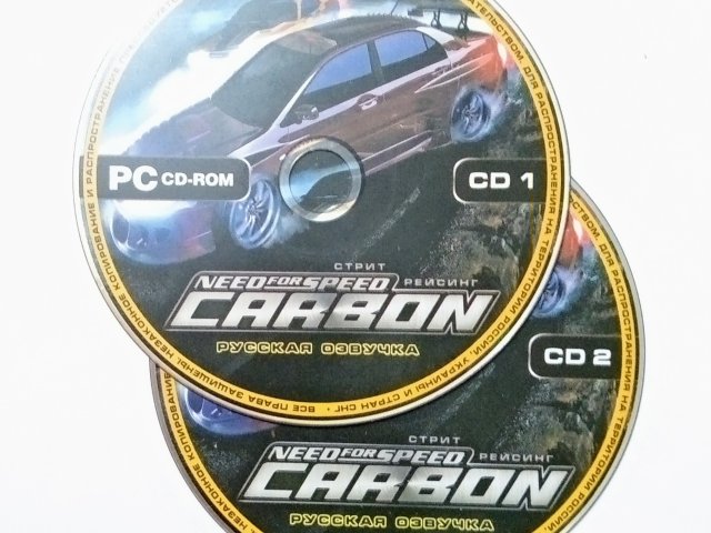 Диск с игрой Need for Speed Carbon для ПК - 1/3