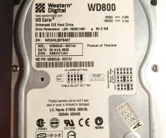 WD CAVIAR WD800 WD800JB-00ETA0 80 GB (нерабочий) - 1