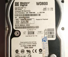 WD CAVIAR WD800 WD800LB-00DNA0 80 GB (нерабочий) - 1