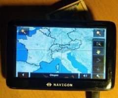 Навигатор NAVIGON N10158 с сенсорным экраном - 1