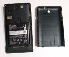Смартфон Sony Xperia E C1505 Black - 3