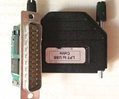 USB b type - to - LPT адаптер, переходник-контроллер - 3