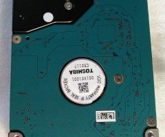 Toshiba 500GB 2.5" 8MB 5400rpm 3Gb/s MK5065GSX SATAII (нерабочий) - 3