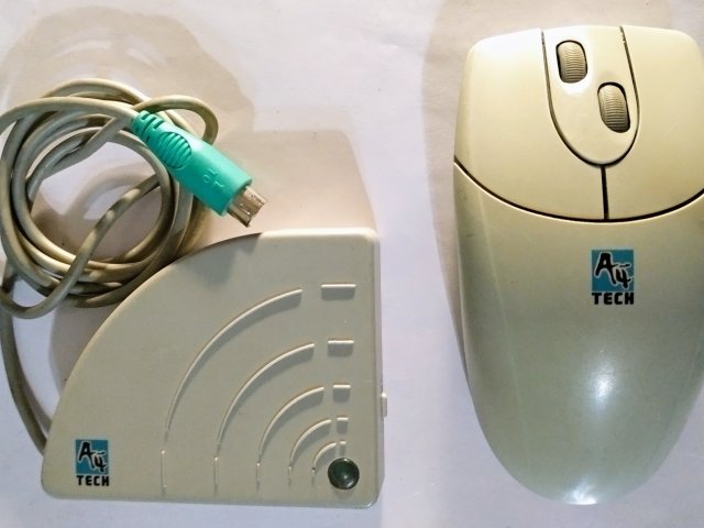 Беспроводная ретро мышь A4Tech RFW-25 - 1/3
