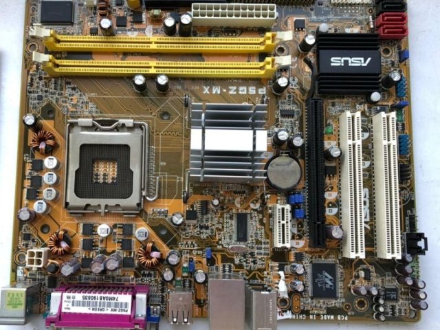 Материнская плата Asus P5GZ-MX, Socket 775 - 1/1