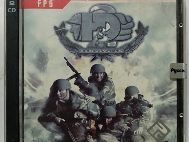 Игровой диск Hidden & dangerous - 1/1