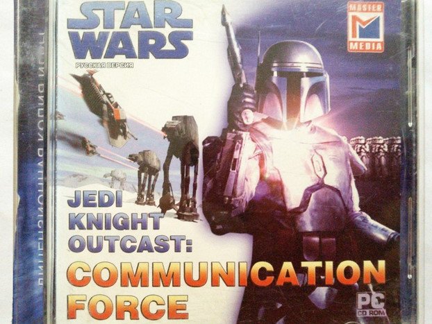 Игровой диск Star wars jedi knight outcast communication force - 1/1