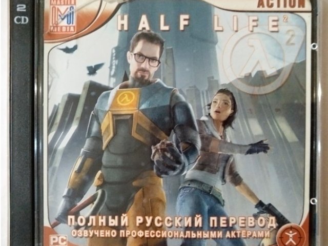 Игровой диск Half-Life 2 (Master Media) - 1/1