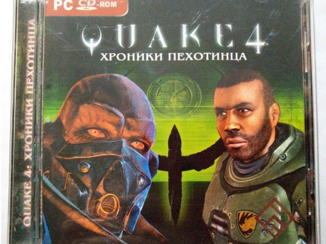 Игровой диск Quake 4 хроники пехотинца - 1/1