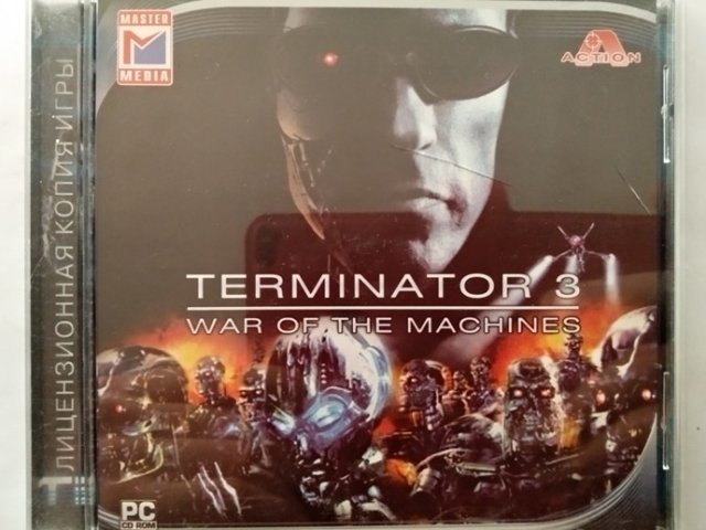 Игровой диск Terminator 3 war of the machines (Master Media) - 1/1