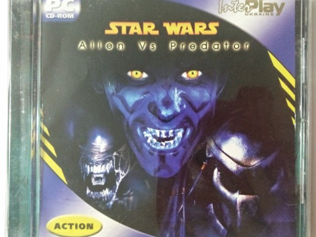 Игровой диск Star Wars allien vs predator - 1/1