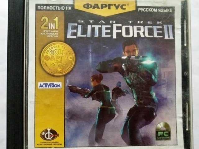 Игровой диск Star trek Elite Force 2 (Фаргус) - 1/1