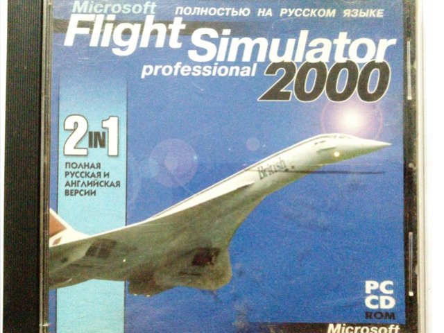Игровой диск Microsoft Fight Simulator 2000 - 1/1