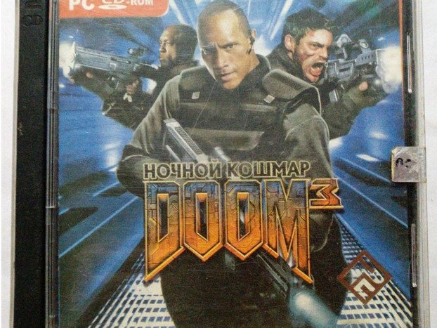 Игровой диск Doom 3 ночной кошмар - 1/1