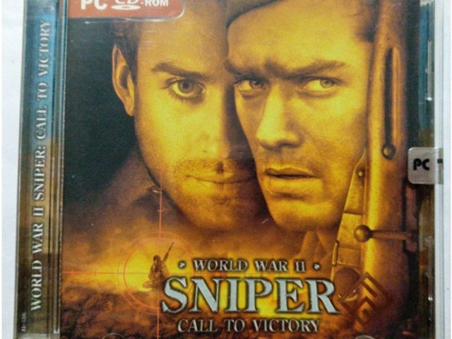 Игровой диск World war II Sniper call to victory - 1/1