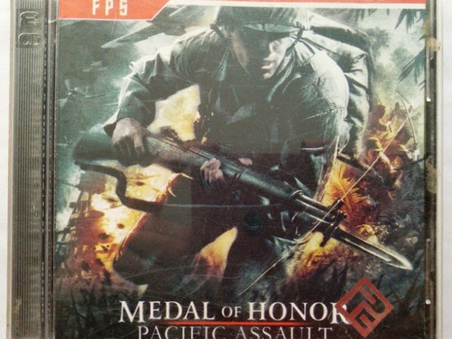 Игровой диск Medal of honnor Pacific assault (РП) - 1/1