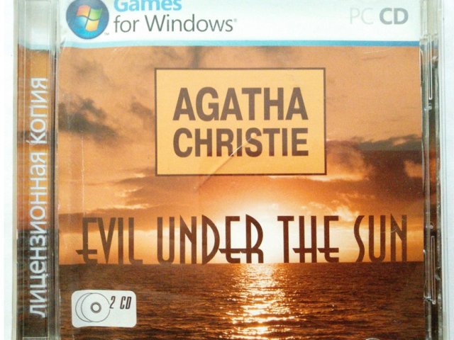 Игровой диск Agatha Christie evil under the sun - 1/1