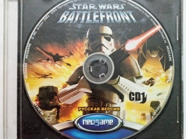 Игровой диск Star Wars battlefront - 1/1