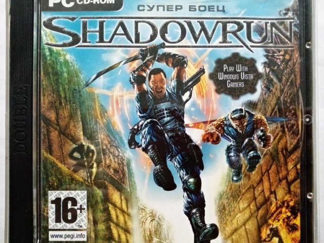 Игровой диск Shadowrun супер боец - 1/1