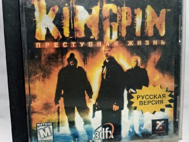 Игровой диск Kingpin преступная жизнь - 1/1