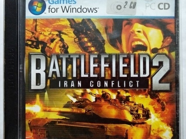 Игровой диск Battlefield2 iran conflict - 1/1
