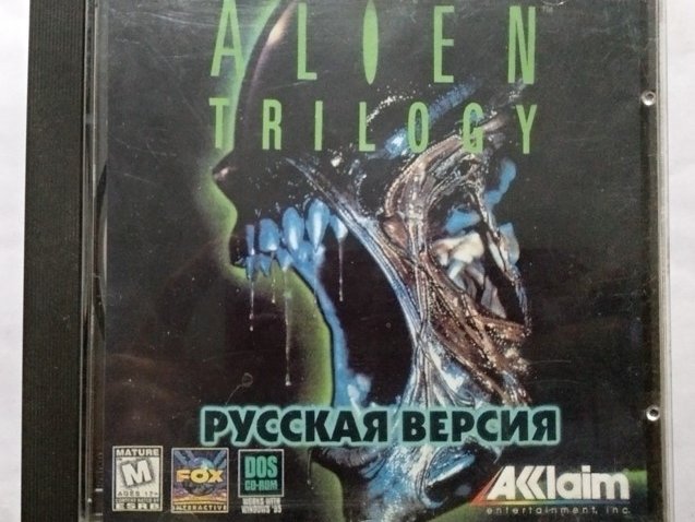 Игровой диск Alien Trilogy - 1/1