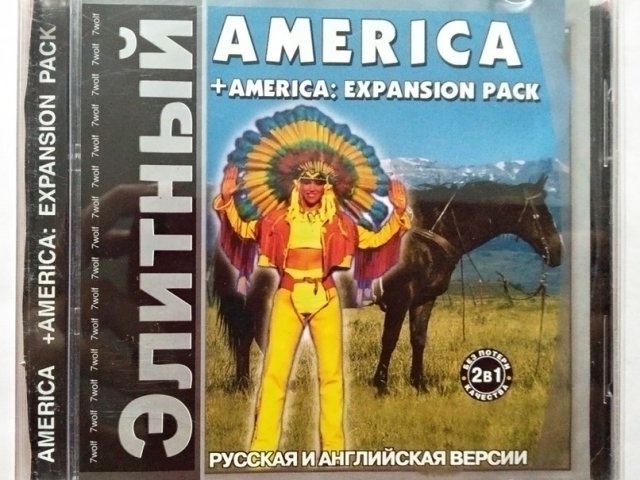 Игровой диск America + America expansion pack (7 Волк) - 1/1