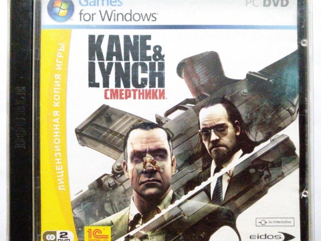 Игровой диск Kane Lynch смертники (1С) - 1/1
