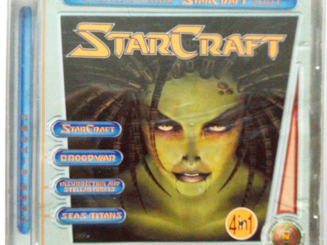 Игровой диск StarCraft 4in1 - 1/1