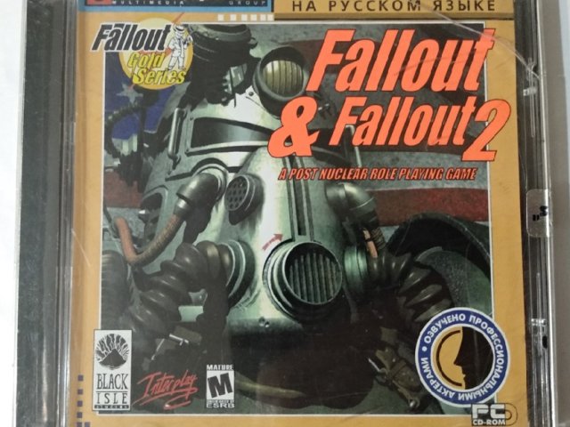 Игровой диск Fallout & Fallout 2 - 1/1