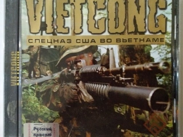 Игровой диск Vietcong спецназ США во Вьетнаме - 1/1