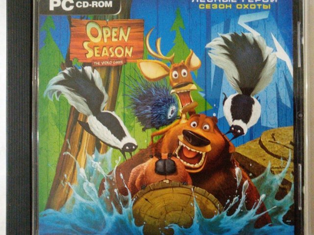 Игровой диск Open season. Лесные герои сезон охоты - 1/1