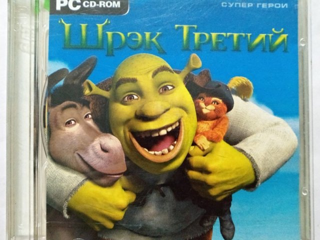 Игровой диск Шрек Третий. Супер герои - 1/1