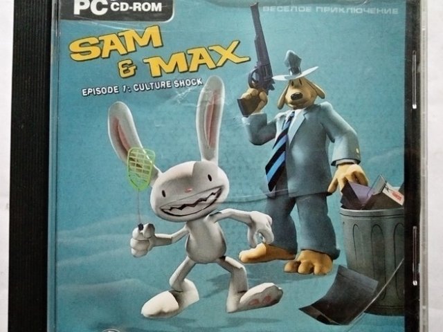 Игровой диск Sam & Max episode 1 culture shock - 1/1