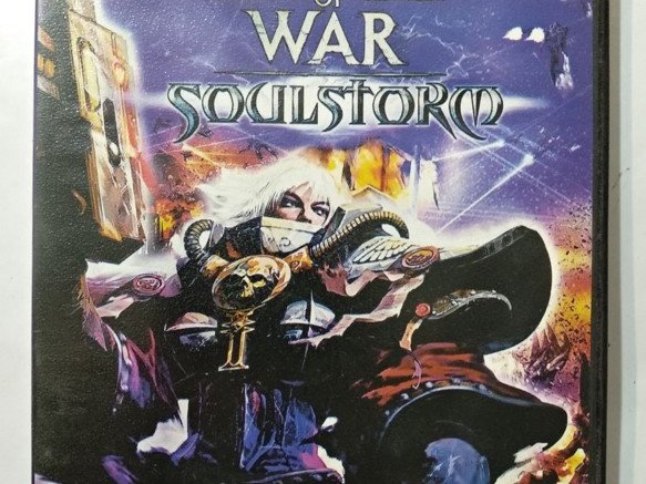 Игровой диск Dawn of War soulstorm. Новые земли. PCDVD - 1/1