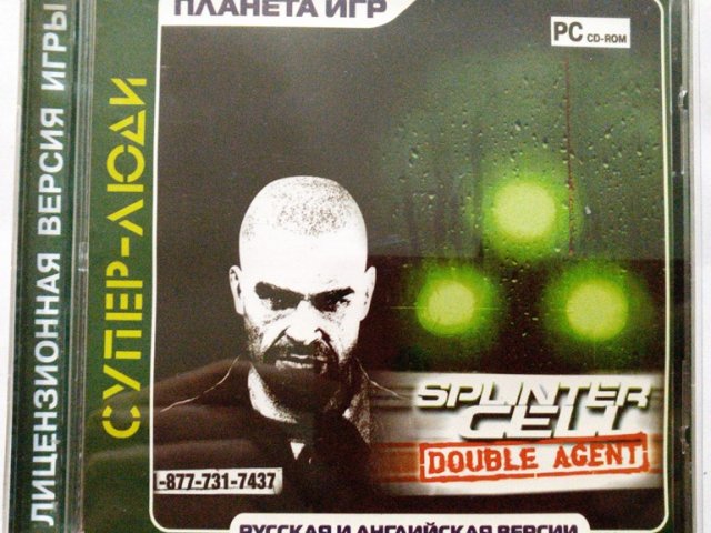 Игровой диск Splinter Cell Double Agent - 1/1