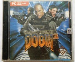Игровой диск Doom 3 ночной кошмар - 1