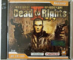 Игровой диск Dead to Rights жестокое правосудие (Акелла) (2CD) - 1