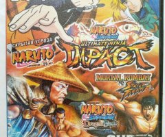 Игровой диск Naruto, Mortal Kombat, Tekken 3. 34в1. PCDVD - 1