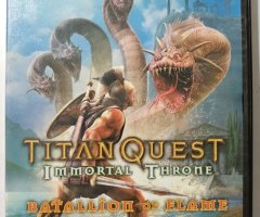 Игровой диск Titan Quest Immortal Throne. PCDVD - 1